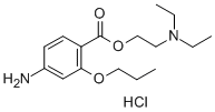 Structure of PROPOXYCAINE HYDROCHLORIDE (200 MG)