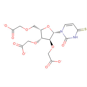 Structure of Uridine, 4-thio-, 2',3',5'-triacetate