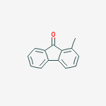 Structure of 9H-Fluoren-9-one, 1-methyl-