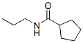 Structure of CYCLOPENTANECARBOXAMIDE,N-PROPYL-