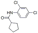 CYCLOPENTANECARBOXAMIDE,N-(2,4-DICHLOROPHENYL)-结构式