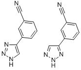 Structure of 3-(1H-1,2,3-TRIAZOL-4-YL)BENZONITRILE AND 3-(2H-1,2,3-TRIAZOL-4-YL)BENZONITRILE