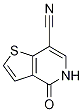 Structure of 4-hydroxythieno[3,2-c]pyridine-7-carbonitrile