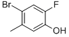 Structure of 4-bromo-2-fluoro-5-methylphenol