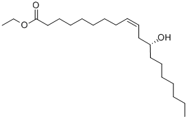 Structure of RICINOLEIC ACID ETHYL ESTER