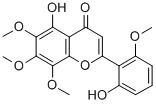Structure of SKULLCAPFLAVONE II