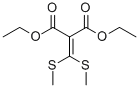 Structure of 2-(BIS-METHYLSULFANYL-METHYLENE)-MALONIC ACID DIETHYL ESTER