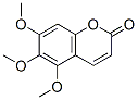 Structure of 5,6,7-Trimethoxycoumarin