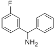 Structure of (3-fluorophenyl)(phenyl)methylamine