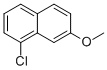 Structure of 1-CHLORO-7-METHOXYNAPHTHALENE