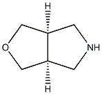 Structure of 1H-Furo[3,4-c]pyrrole, hexahydro-, cis-