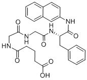 Structure of GLUTARYL-GLY-GLY-PHE-BETA-NA
