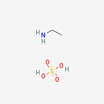 Structure of Ethanamine, sulfate (1:1)