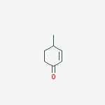 4-甲基环-2-烯-1-酮结构式