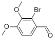 Structure of 2-BROMO-3,4-DIMETHOXYBENZALDEHYDE