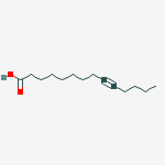 9-TETRADECYNOIC ACID)结构式