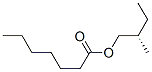Structure of (S)-2-methylbutyl heptanoate