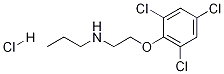 Structure of N-(2-(2,4,6-Trichlorophenoxy)ethyl)propan-1-aMine hydrochloride