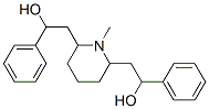 2-[6-(2-hydroxy-2-phenyl-ethyl)-1-methyl-2-piperidyl]-1-phenyl-ethanol结构式