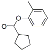 2-Methylphenyl cyclopentanecarboxylate结构式