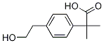 Structure of 2-(4-(2-hydroxyethyl)phenyl)-2-Methylpropanoic acid