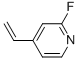 Chemical structure of Pyridine, 4-ethenyl-2-fluoro-