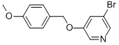 3-Bromo-5-(4-methoxybenzyloxy)pyridine结构式