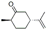 Structure of (+)-DIHYDROCARVONE  MIXTURE OF ISOMERS