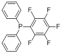 Structure of DIPHENYL(PENTAFLUOROPHENYL)PHOSPHINE