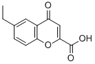 6-ETHYL-4-OXO-4H-CHROMENE-2-CARBOXYLIC ACID结构式