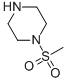 Structure of 1-METHANESULFONYL-PIPERAZINE