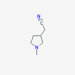 Structure of (1-METHYLPYRROLIDIN-3-YL)ACETONITRILE