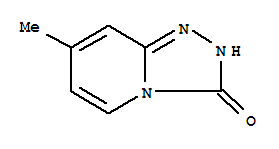 Structure of 7-methyl[1,2,4]triazolo[4,3-a]pyridin-3(2H)-one