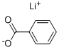 Structure of Lithium benzoate