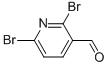 Structure of 2,6-Dibromopyridine-3-carboxaldehyde