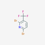 Structure of 2,6-Dibromo-3-(trifluoromethyl)pyridine
