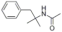 Structure of acetamide, N-(1,1-dimethyl-2-phenylethyl)-