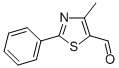 Structure of 4-METHYL-2-PHENYL-1,3-THIAZOLE-5-CARBALDEHYDE