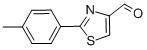 Structure of 2-P-TOLYL-THIAZOLE-4-CARBALDEHYDE