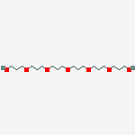 Structure of 4,8,12,16,20-pentaoxatricosane-1,23-diol