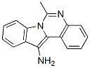 Structure of 6-METHYL-INDOLO[1,2-C]QUINAZOLIN-12-YLAMINE