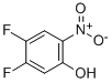 Structure of 3,4-Difluoro-6-Nitrophenol