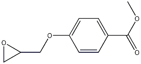 4-(2-Oxiranylmethoxy)benzoic Acid Methyl Ester结构式