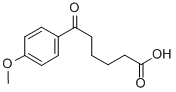 Structure of 6-(4-METHOXYPHENYL)-6-OXOHEXANOIC ACID