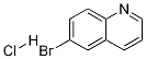 Structure of 6-bromoquinoline hydrochloride