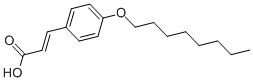 Structure of 4-OCTYLOXYCINNAMIC ACID
