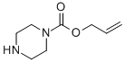 Structure of PIPERAZINE-1-CARBOXYLIC ACID ALLYL ESTER