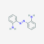Structure of Benzenamine, 2,2'-azobis-