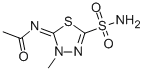 Structure of Methazolamide