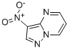 Structure of pyrazolo[1,5-a]pyrimidine, 3-nitro-